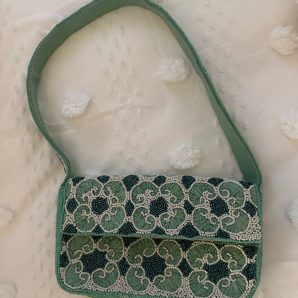 Anthropologie Beaded Bag (rare) hardly used - Picture 1 of 6